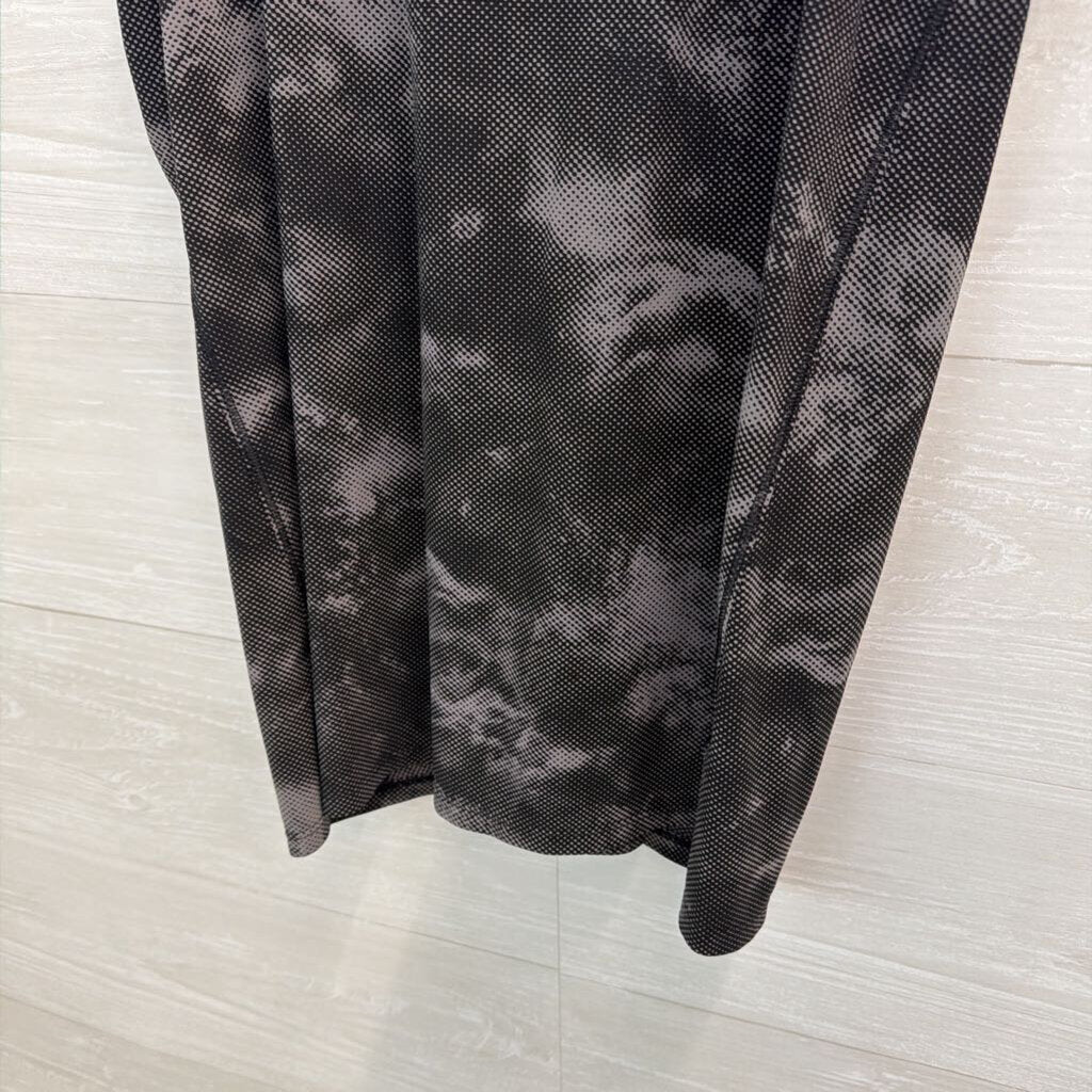 Athleta Black/ Grey Print Tank Top Large