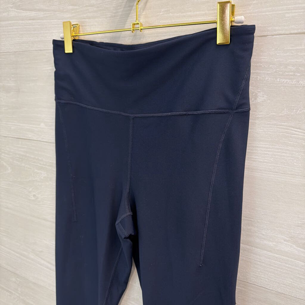 Athleta Navy Athletic Leggings Medium Tall