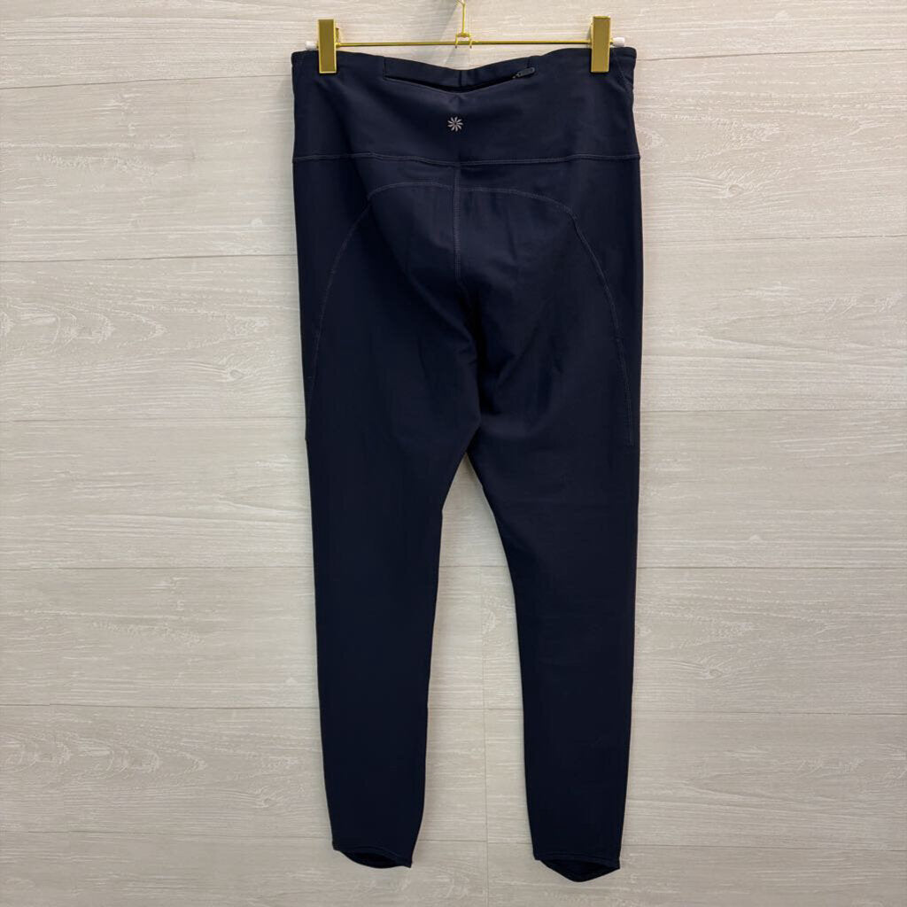 Athleta Navy Athletic Leggings Medium Tall
