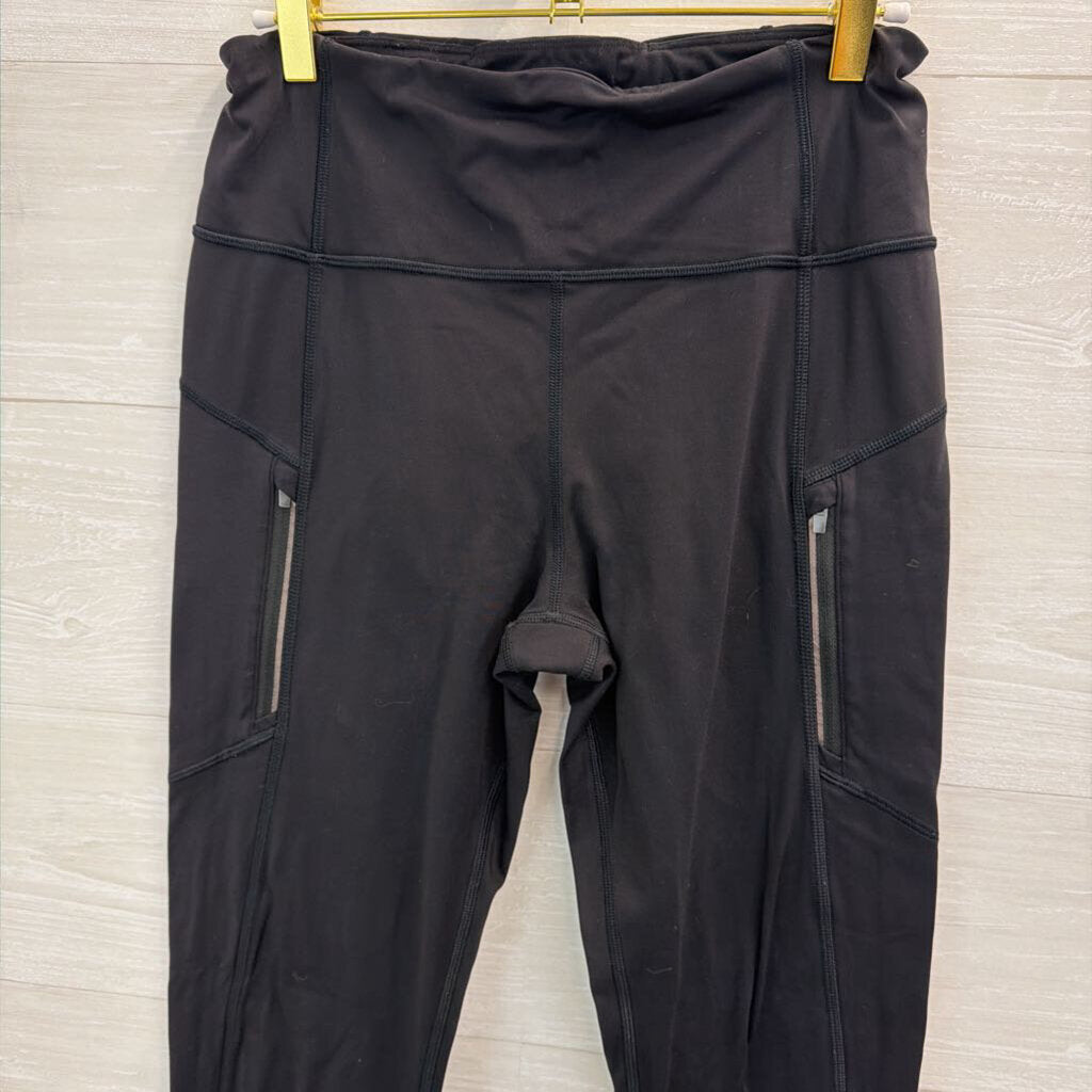 Athleta Black Rainier Tight Leggings Medium Tall