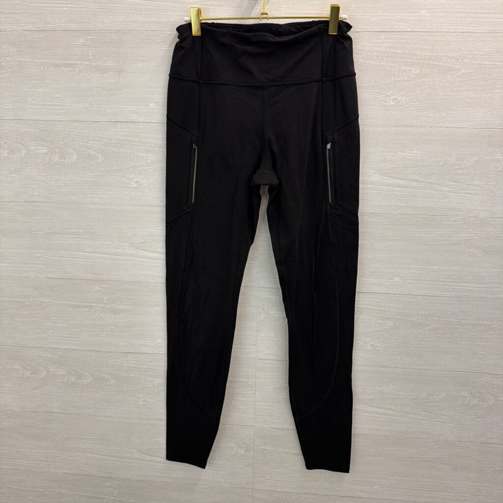 Athleta Black Rainier Tight Leggings Medium Tall