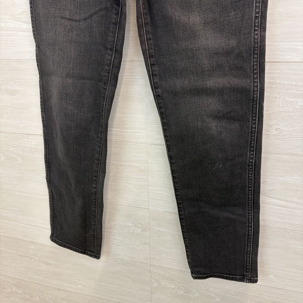 Madewell Black Roadtripper Stovepipe Denim Jeans 28 Tall