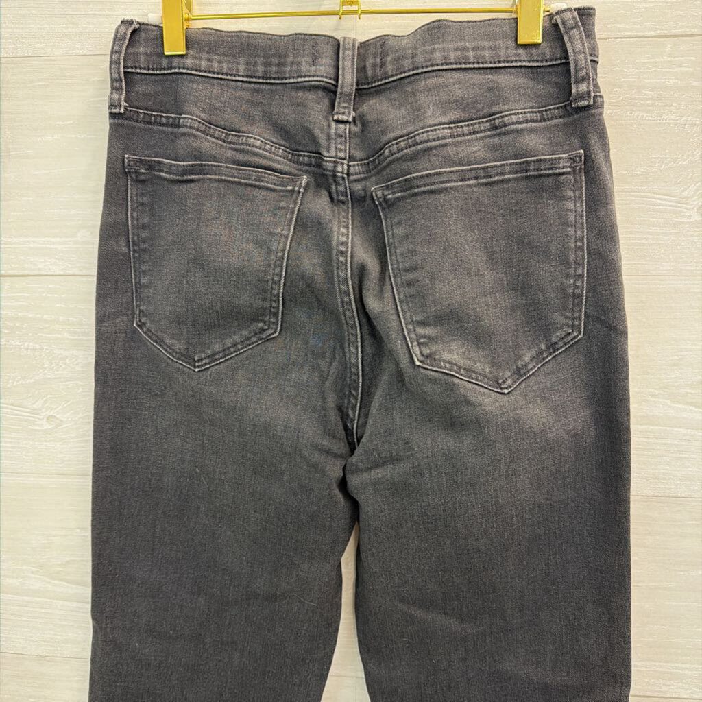 Madewell Black Roadtripper Stovepipe Denim Jeans 28 Tall