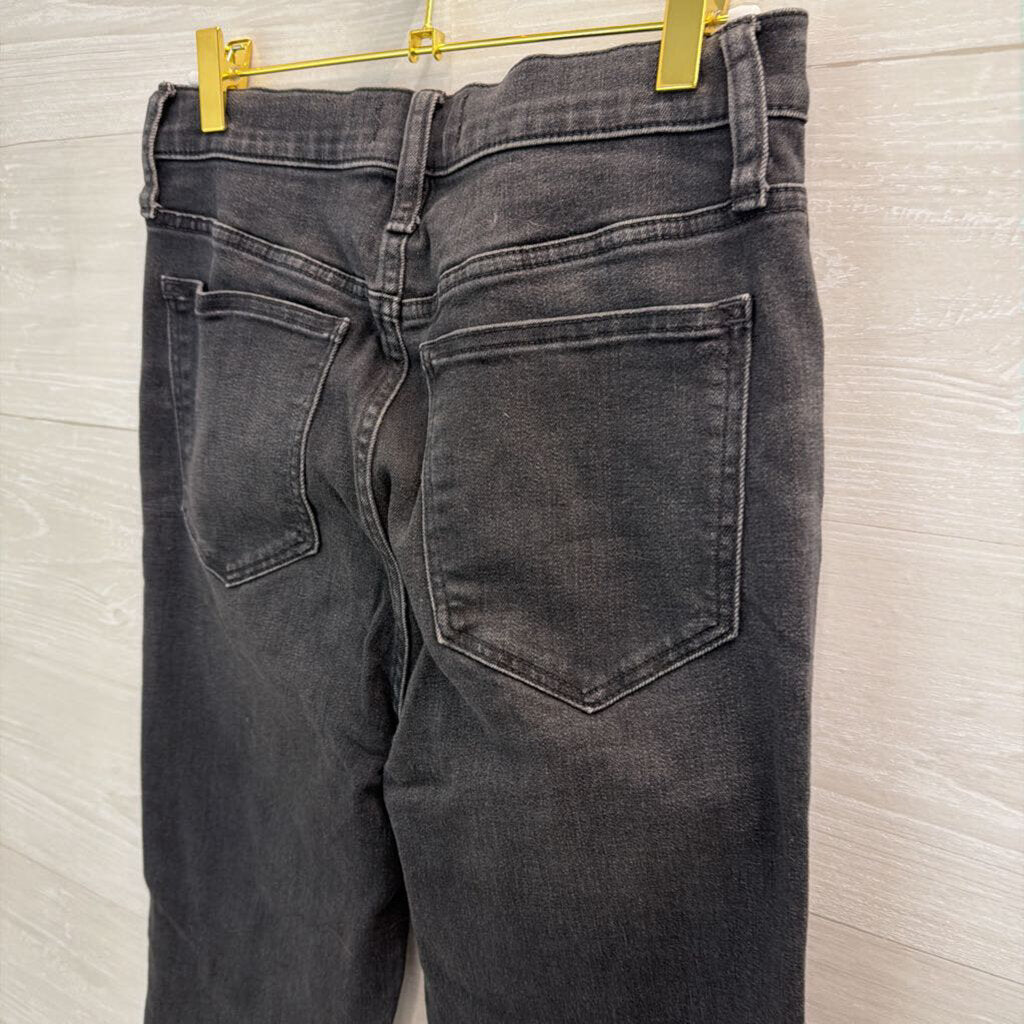 Madewell Black Roadtripper Stovepipe Denim Jeans 28 Tall