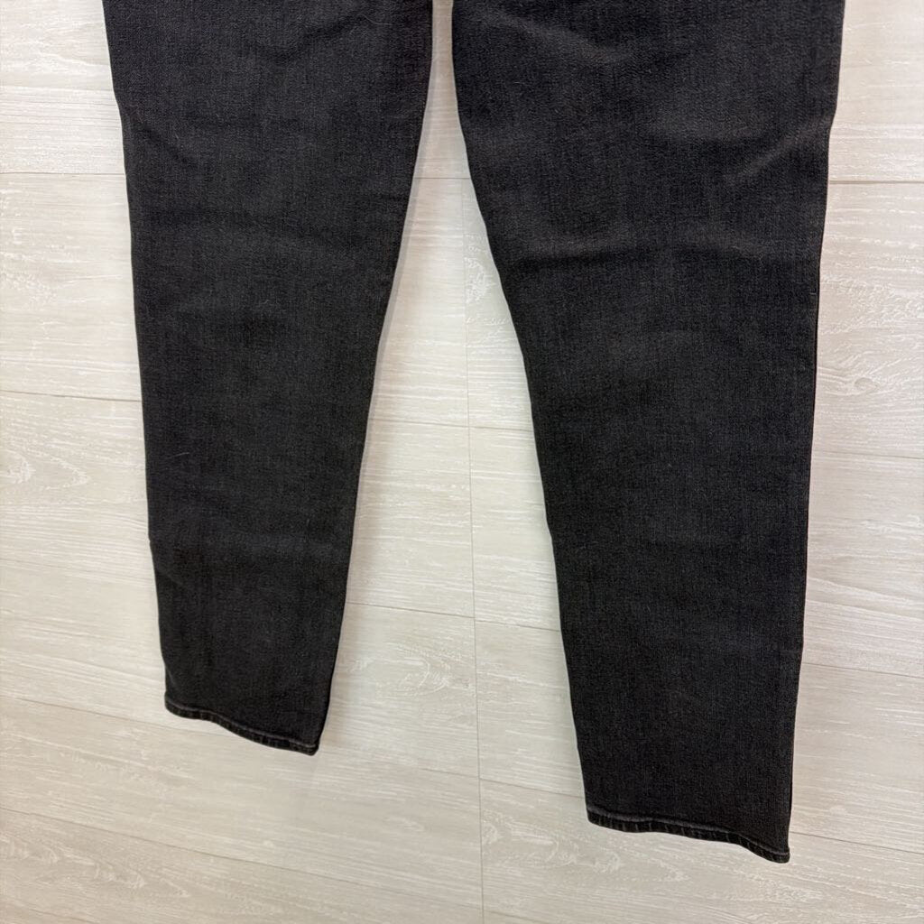Madewell Black Roadtripper Stovepipe Denim Jeans 28 Tall