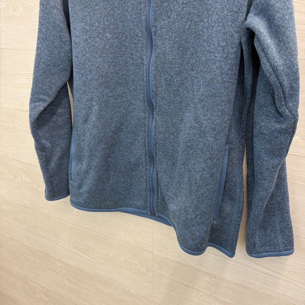 Patagonia Blue Long Sleeve Zip Up Jacket Extra Large