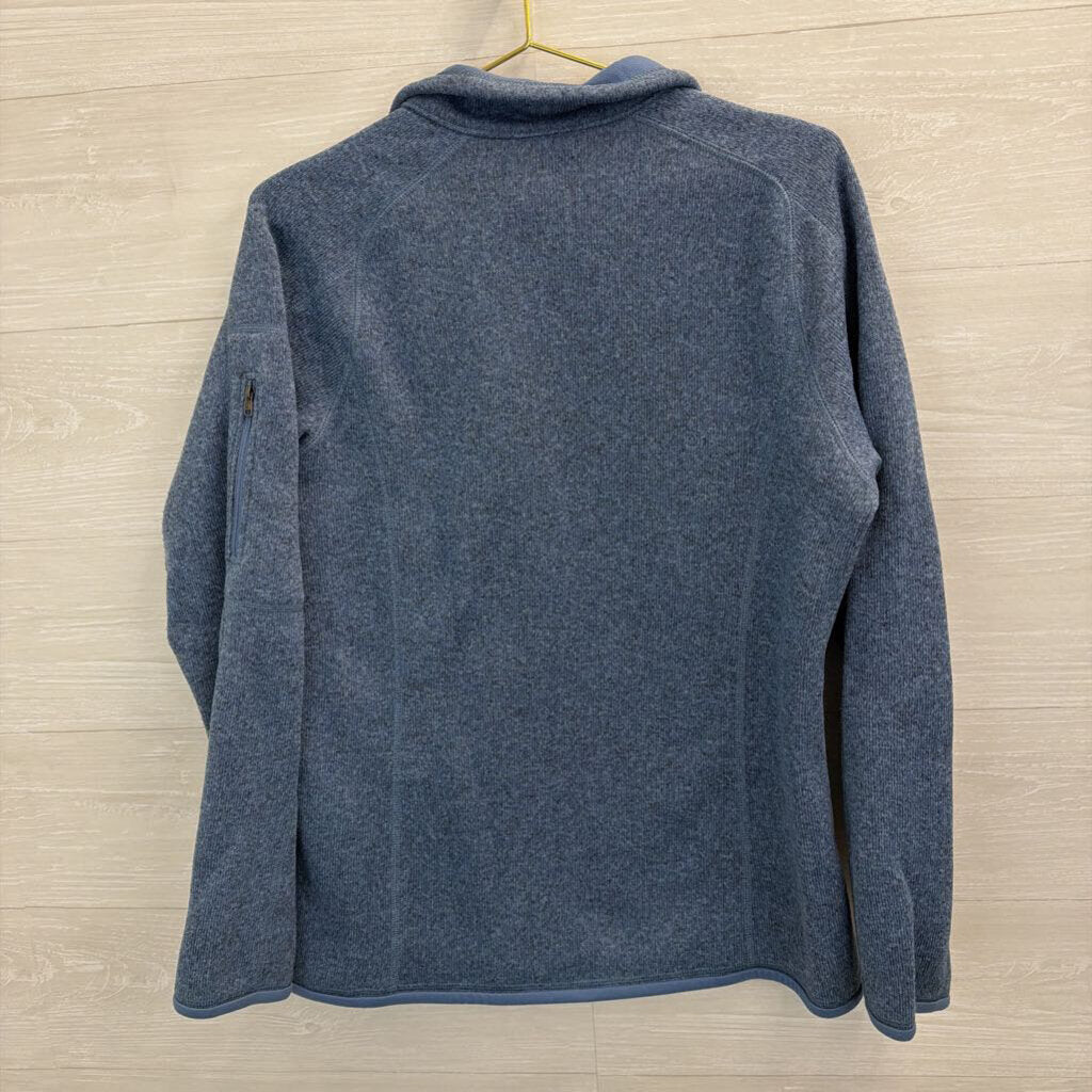 Patagonia Blue Long Sleeve Zip Up Jacket Extra Large