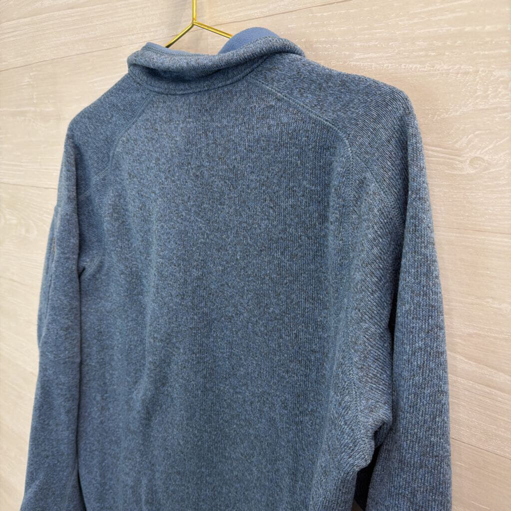 Patagonia Blue Long Sleeve Zip Up Jacket Extra Large