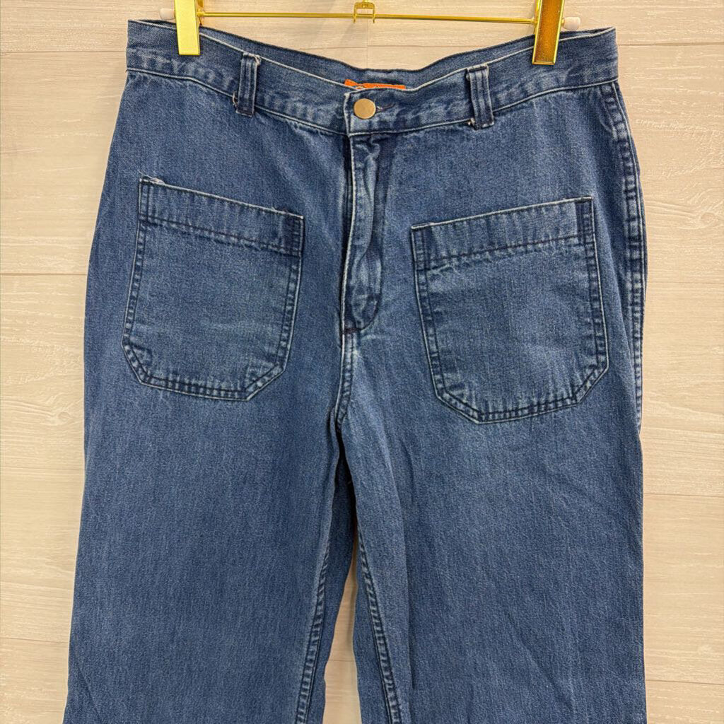 Bulldog Medium Wash Wide Leg Jeans 5/6