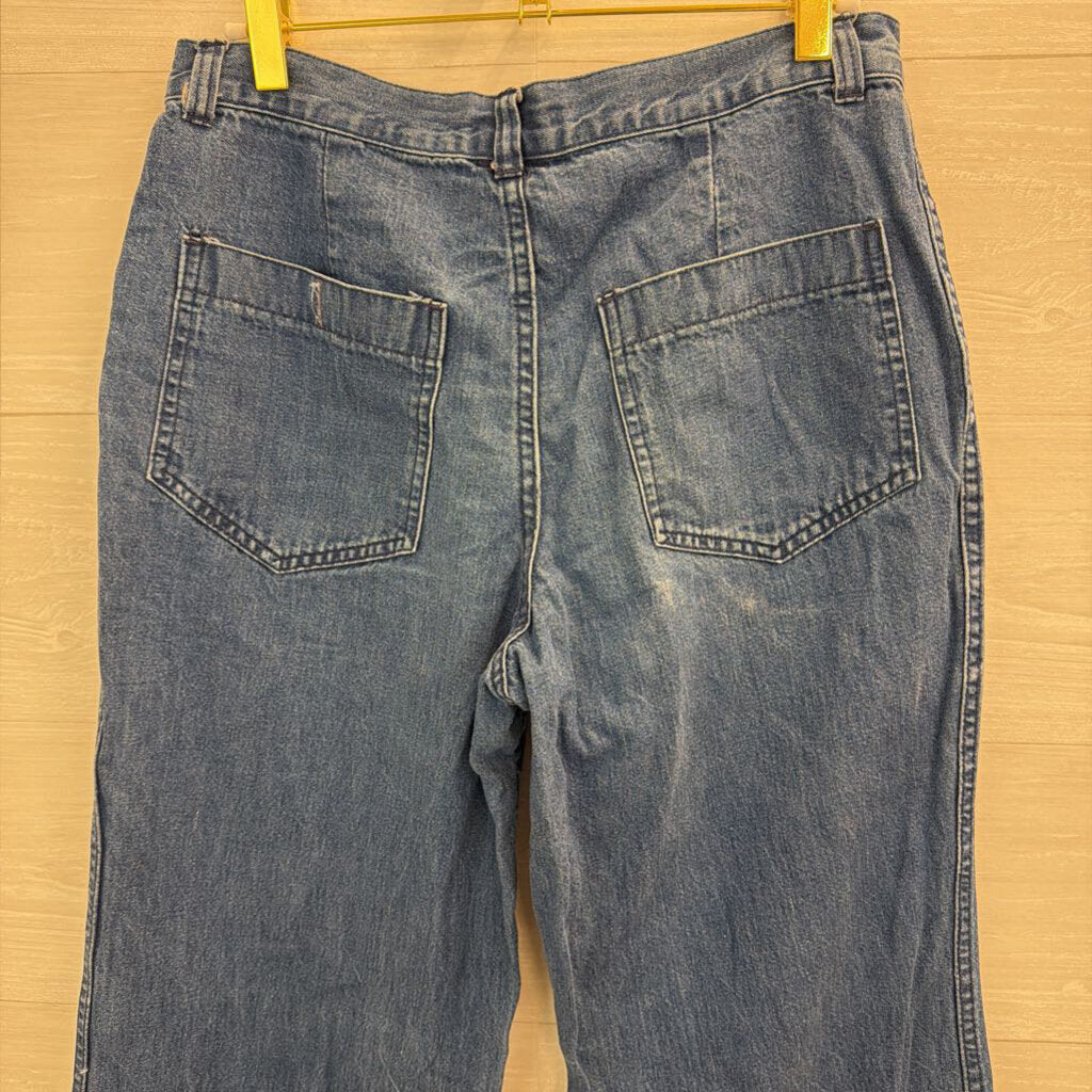 Bulldog Medium Wash Wide Leg Jeans 5/6
