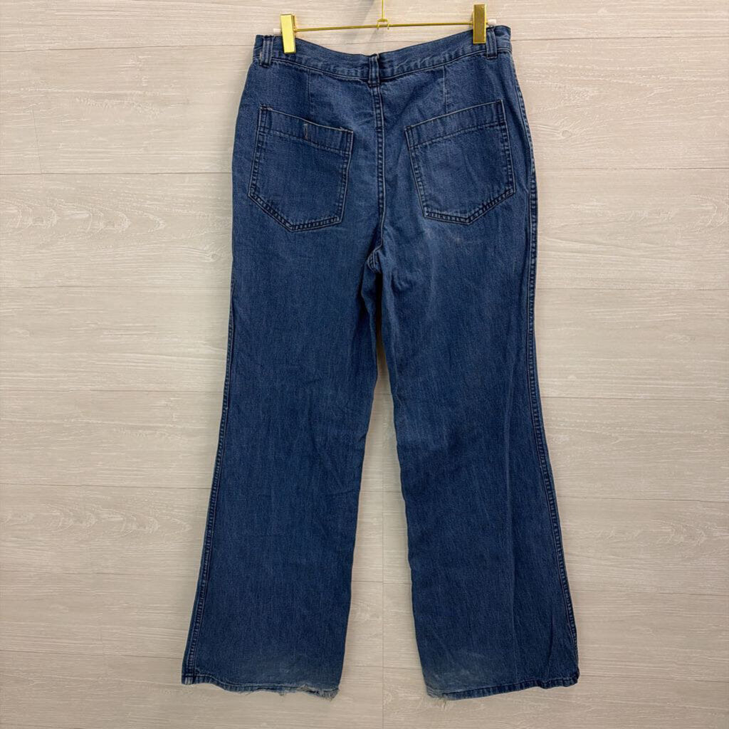 Bulldog Medium Wash Wide Leg Jeans 5/6