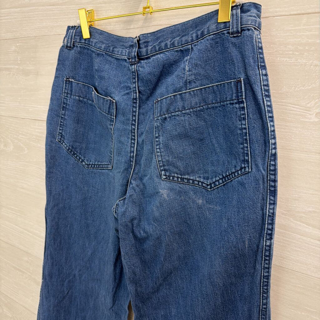 Bulldog Medium Wash Wide Leg Jeans 5/6