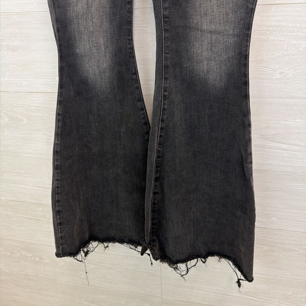 Judy Blue Black Super Flare Denim Jeans 29