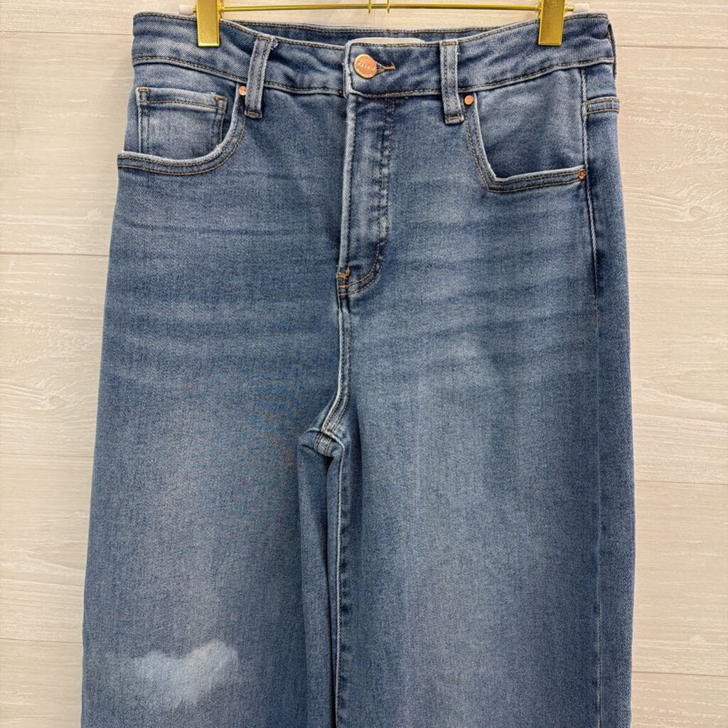 Risen Jeans Medium Wash Wide Leg Jeans 29
