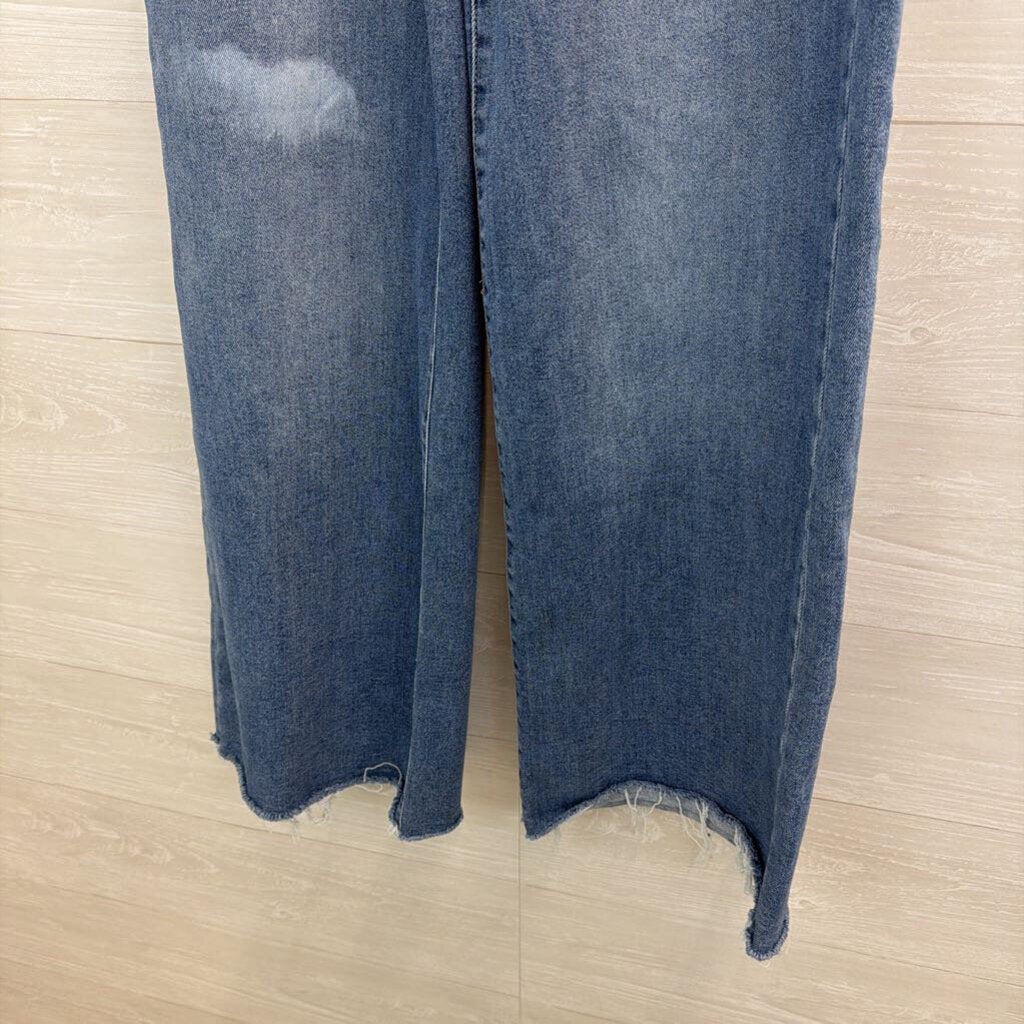 Risen Jeans Medium Wash Wide Leg Jeans 29