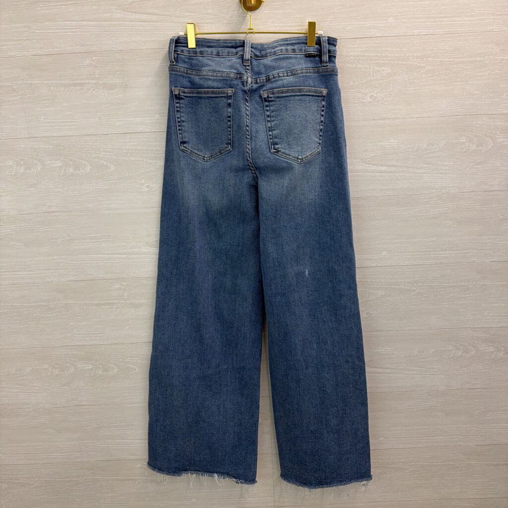Risen Jeans Medium Wash Wide Leg Jeans 29