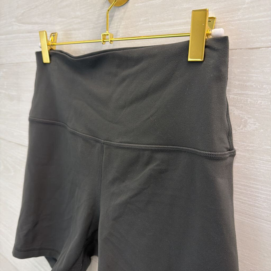 Lululemon Grey Biker Shorts 8