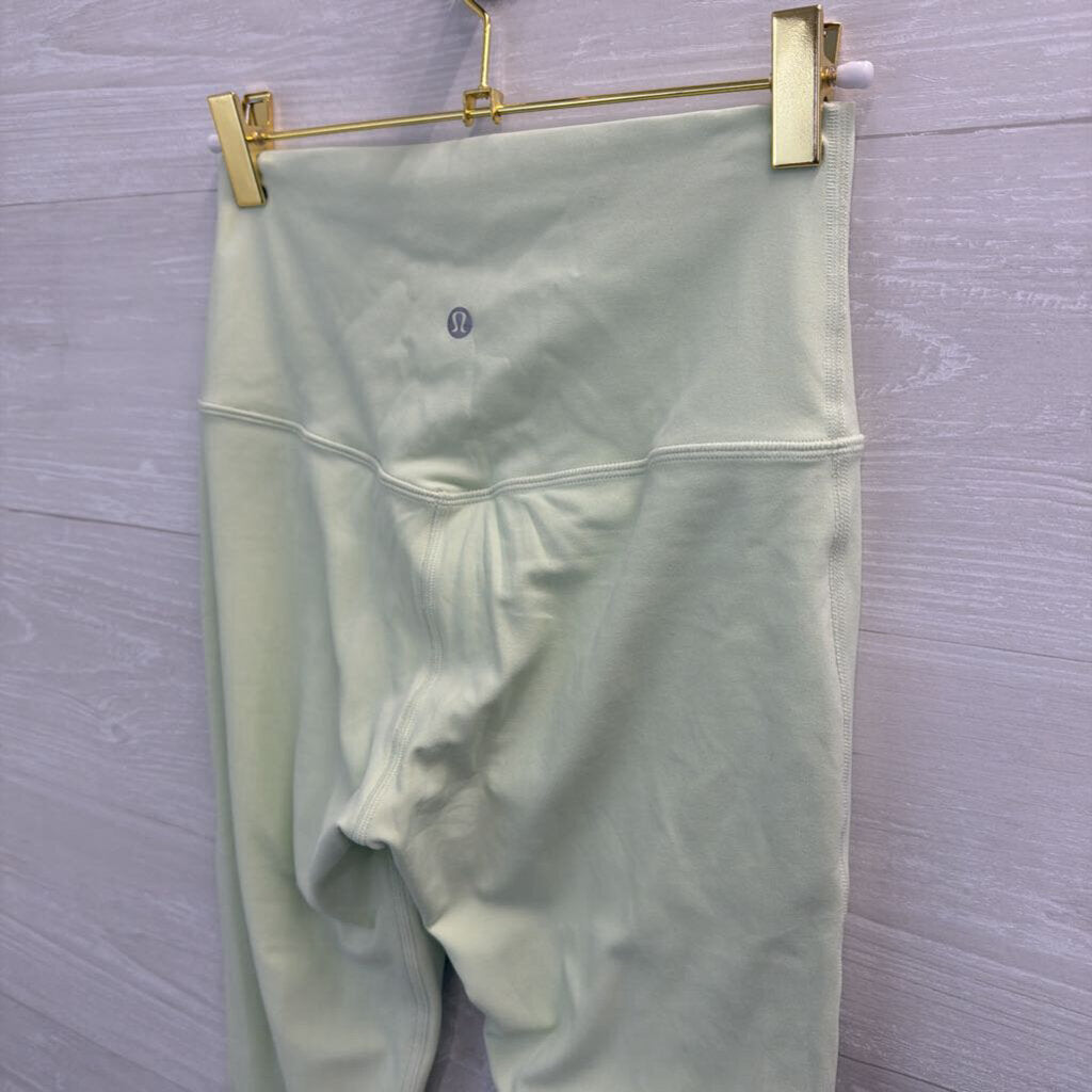 Lululemon Light Green Cropped Leggings 6