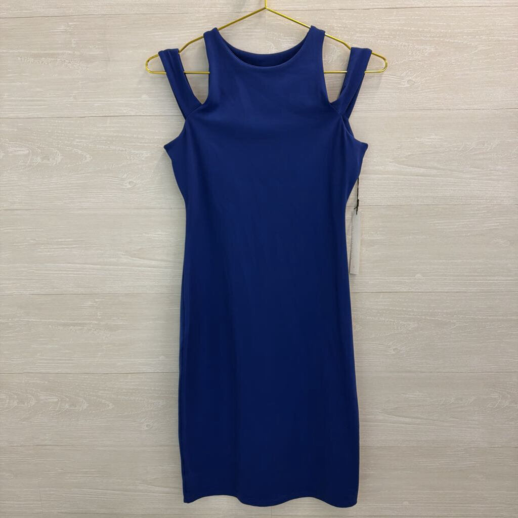 Susana Monaco Royal Blue Fitted Tank Dress Small