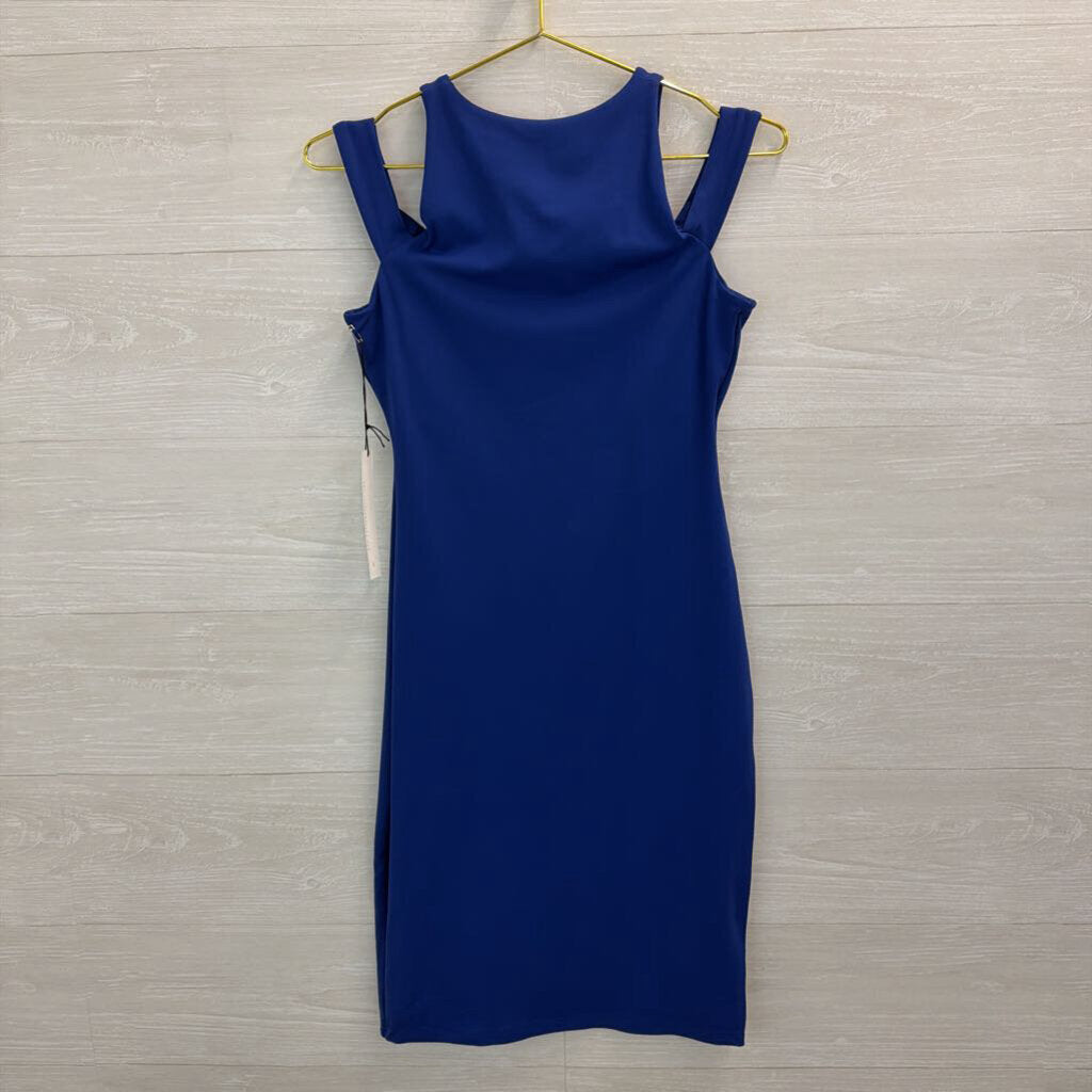 Susana Monaco Royal Blue Fitted Tank Dress Small