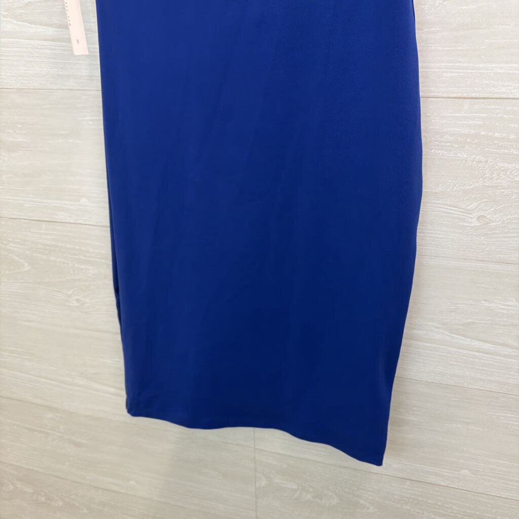 Susana Monaco Royal Blue Fitted Tank Dress Small