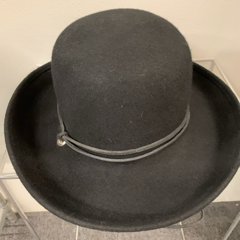 Black Felt Hat