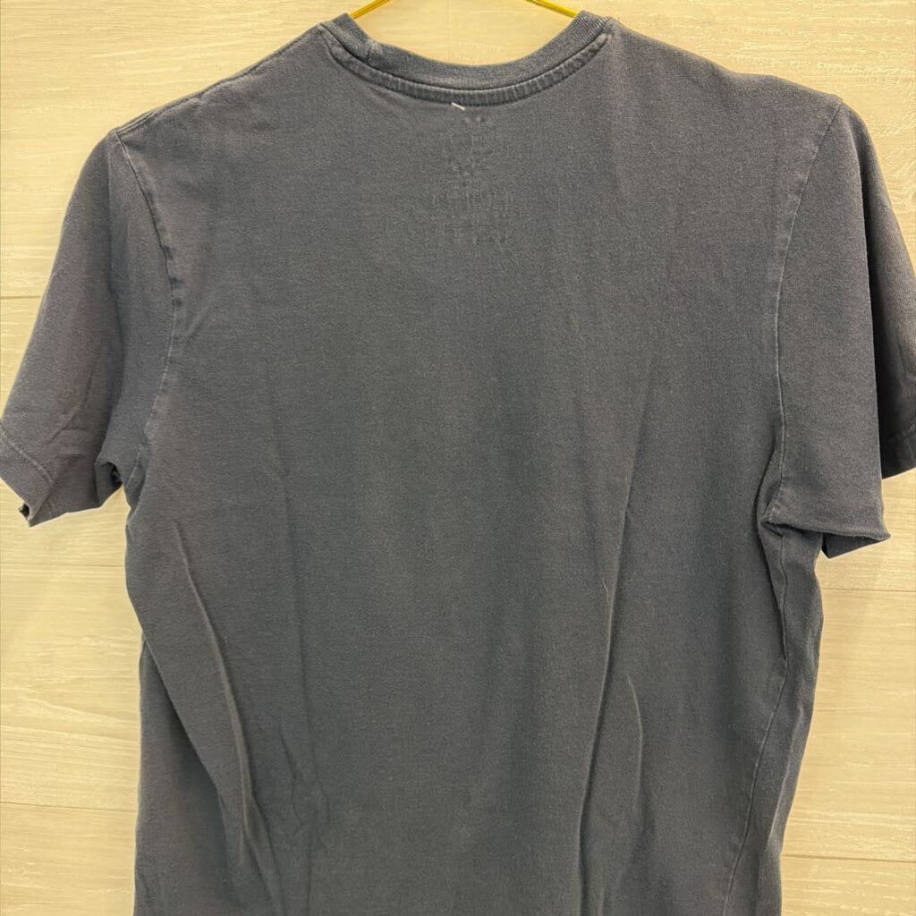 Navy Atlanta Braves Graphic Tee Small