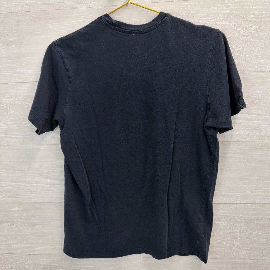 Navy Atlanta Braves Graphic Tee Small