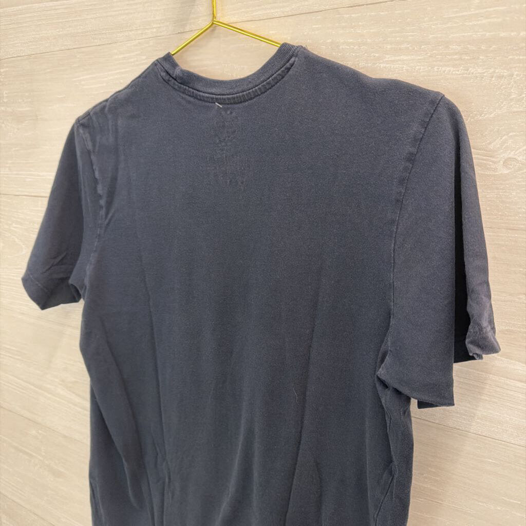 Navy Atlanta Braves Graphic Tee Small