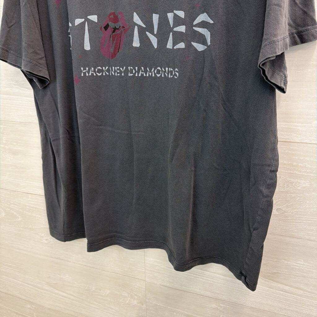 American Eagle Dark Grey Rolling Stones Tee L/XL