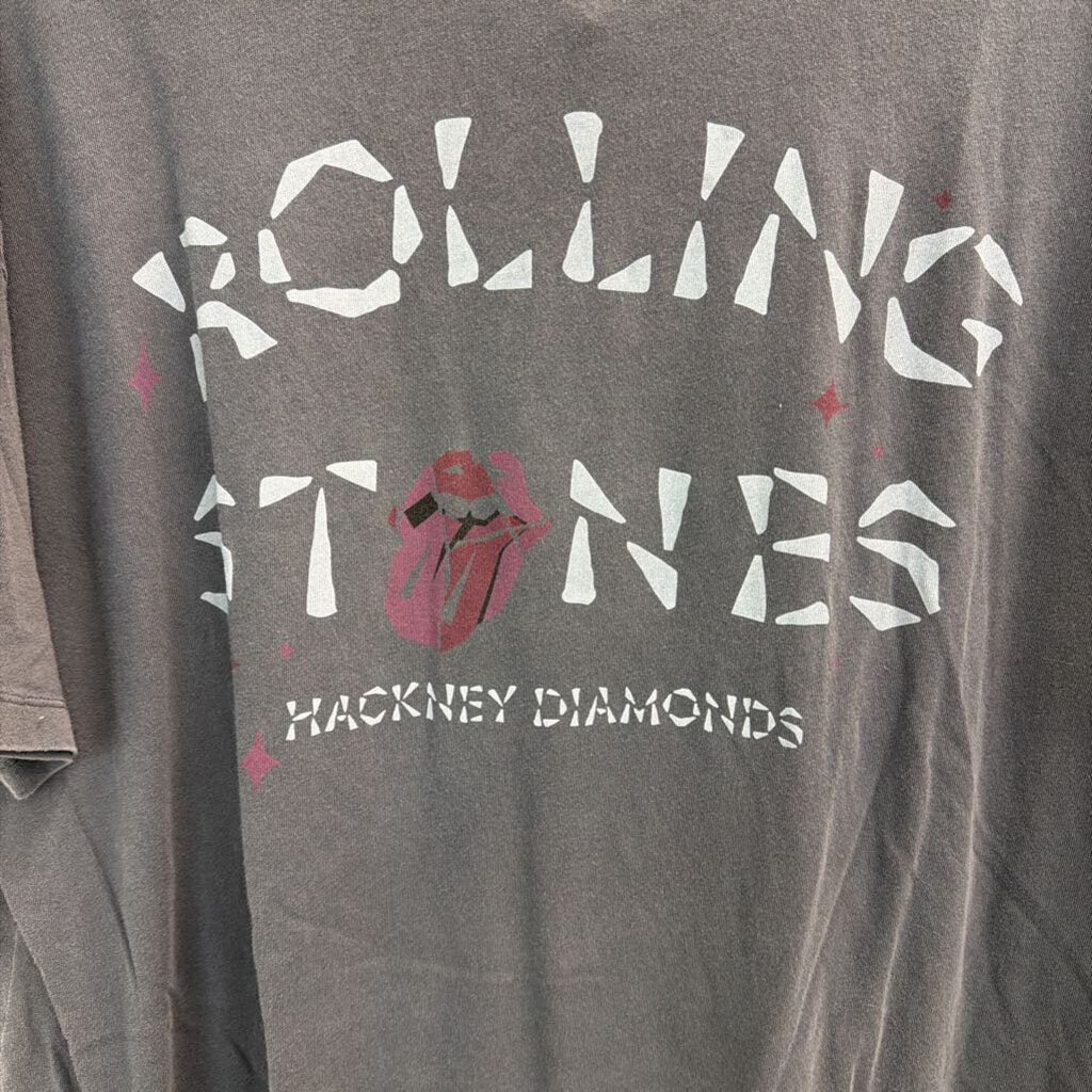 American Eagle Dark Grey Rolling Stones Tee L/XL