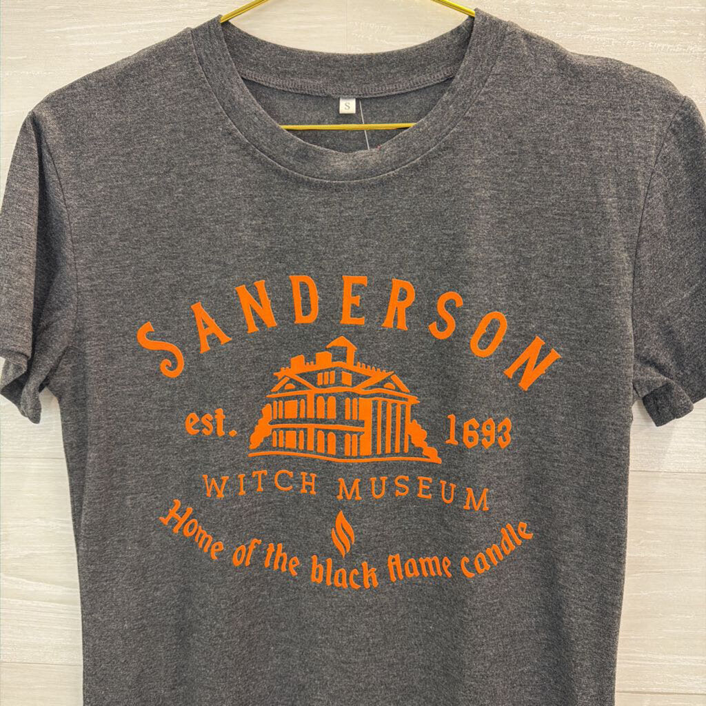 Sanderson Witch Museum Graphic Tee Dark GreySmall