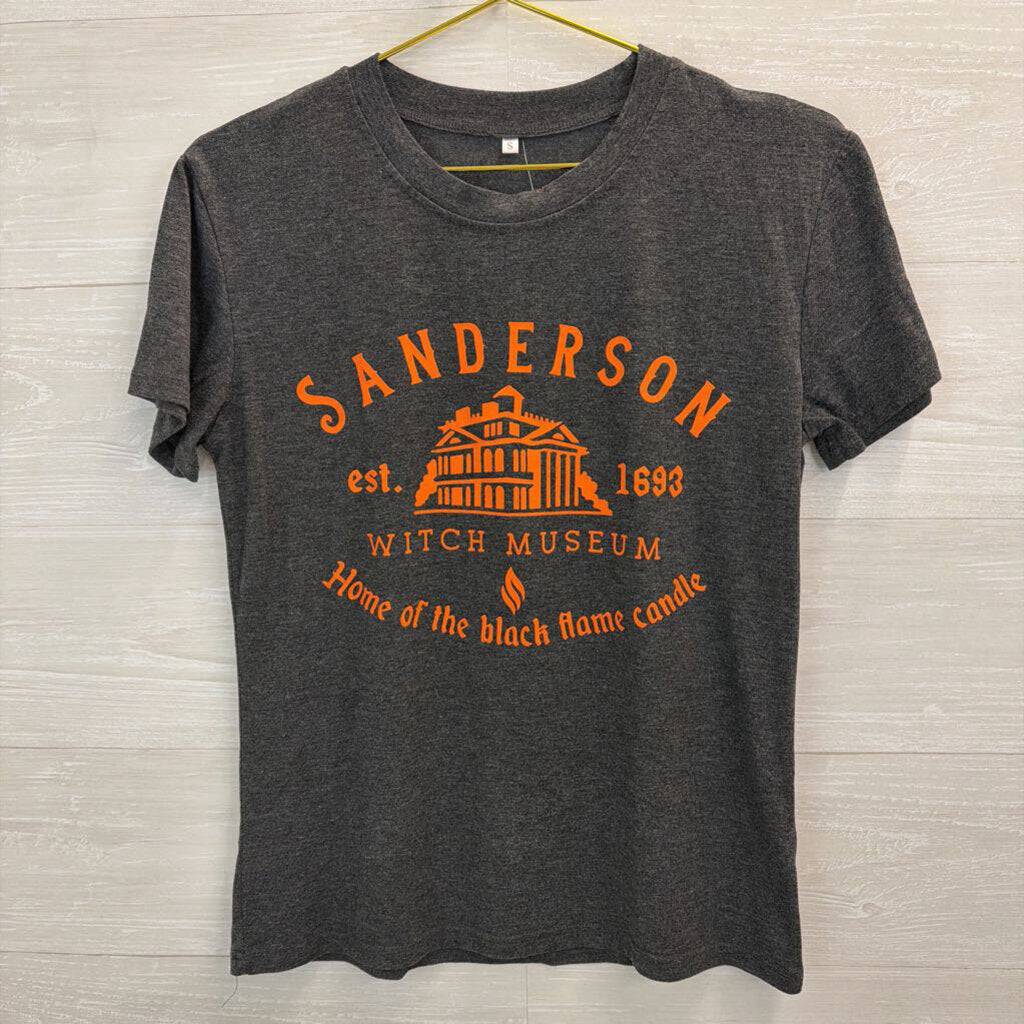 Sanderson Witch Museum Graphic Tee Dark GreySmall