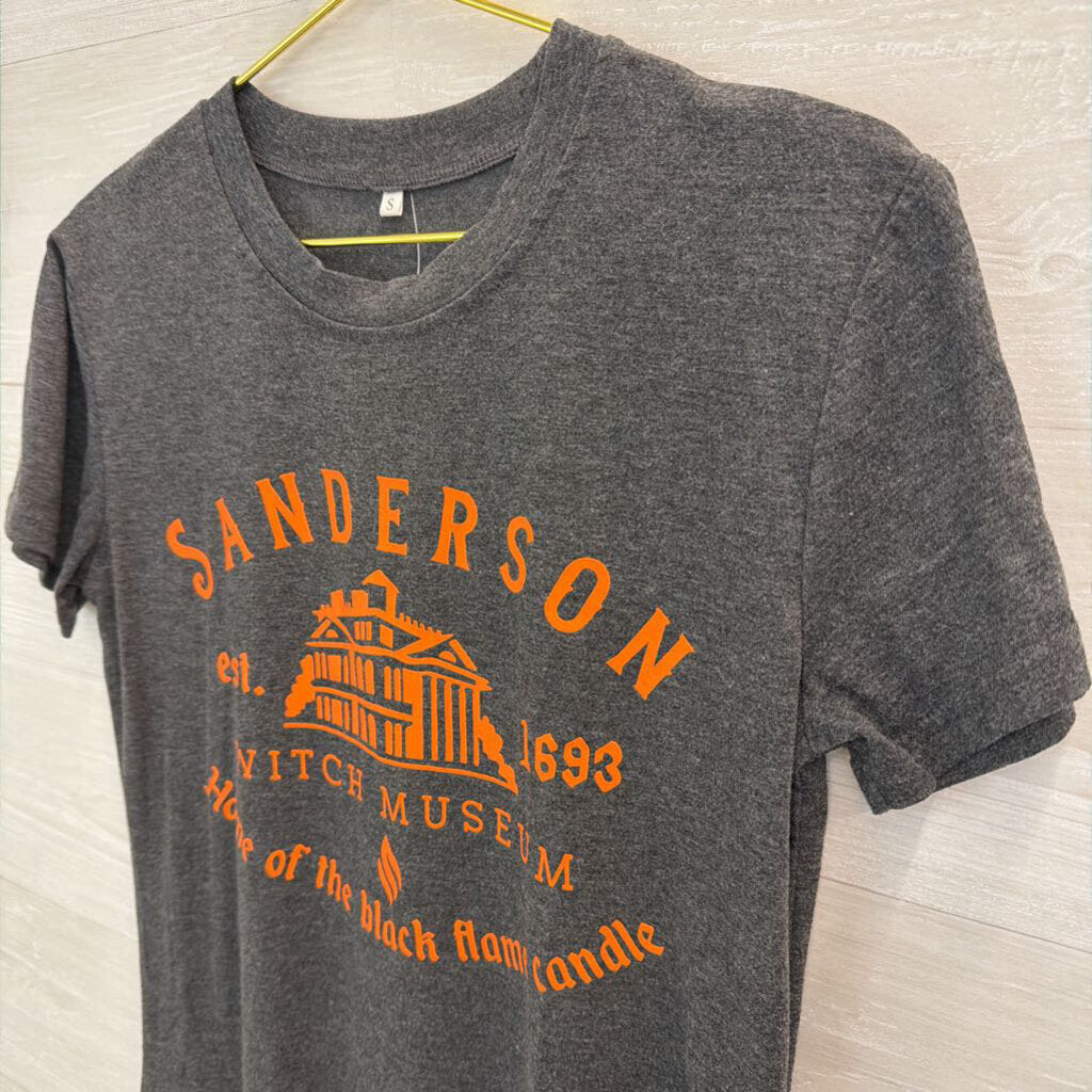 Sanderson Witch Museum Graphic Tee Dark GreySmall