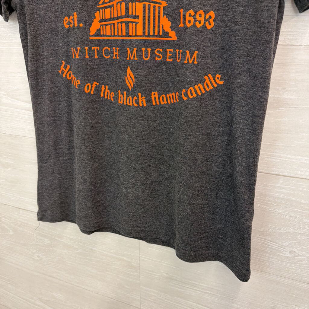 Sanderson Witch Museum Graphic Tee Dark GreySmall