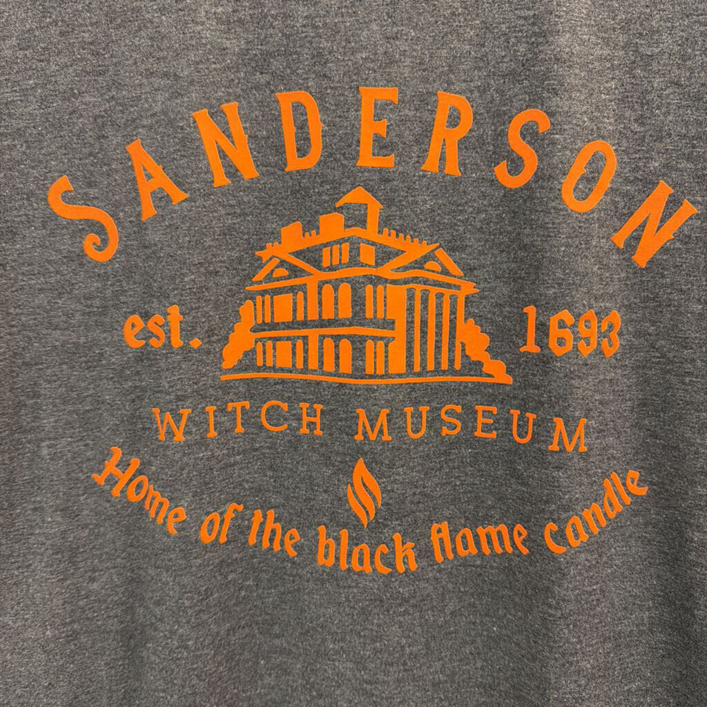 Sanderson Witch Museum Graphic Tee Dark GreySmall