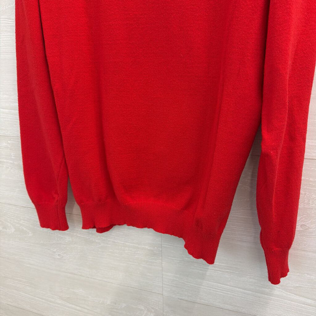 Christmas Tree Sweater Red Small