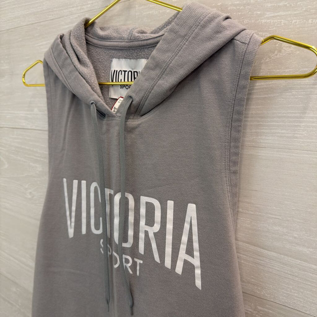 Victoria Sport Grey Hooded Tank Small