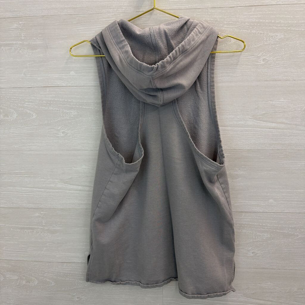Victoria Sport Grey Hooded Tank Small