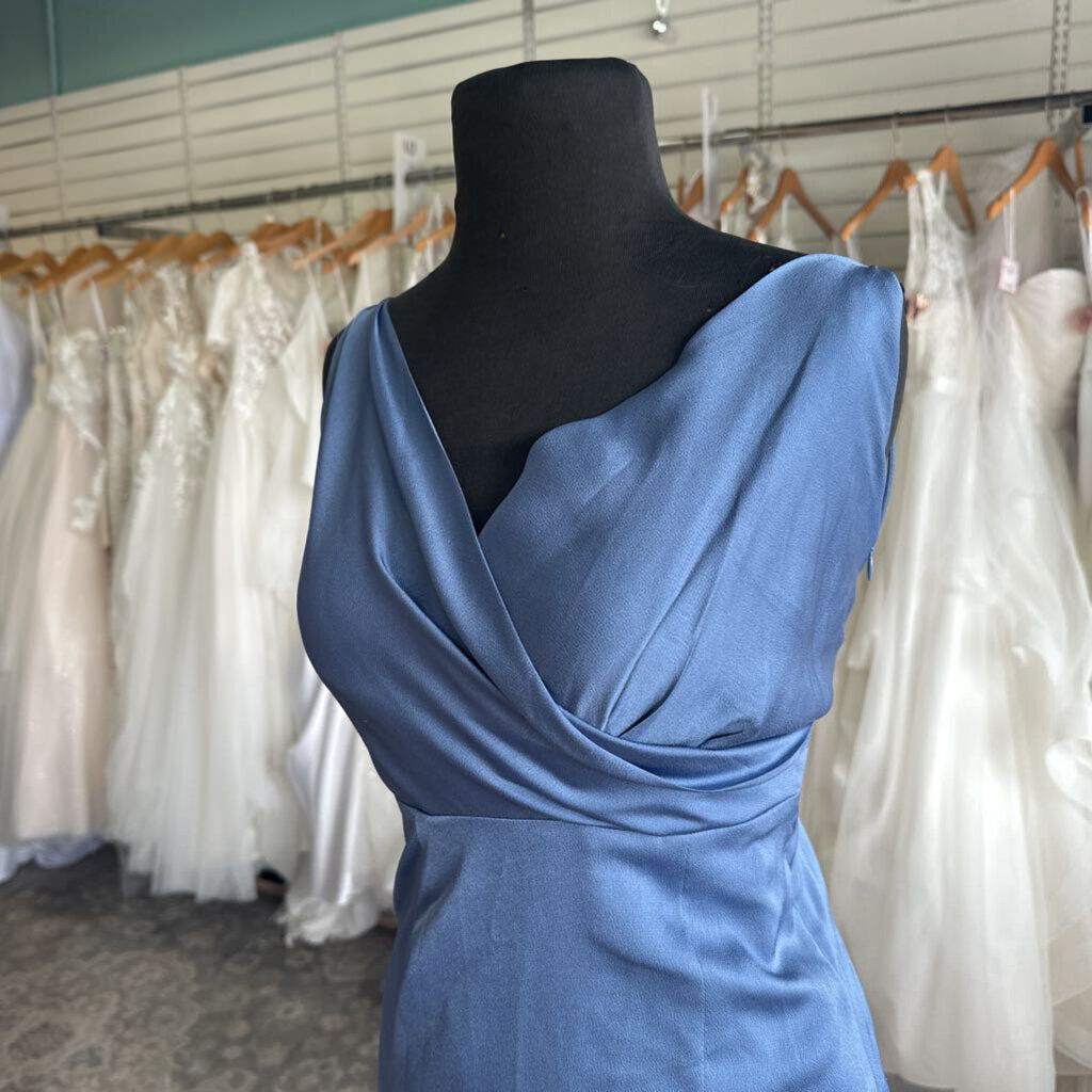Keepsake Dusty Blue Evening Dress XS