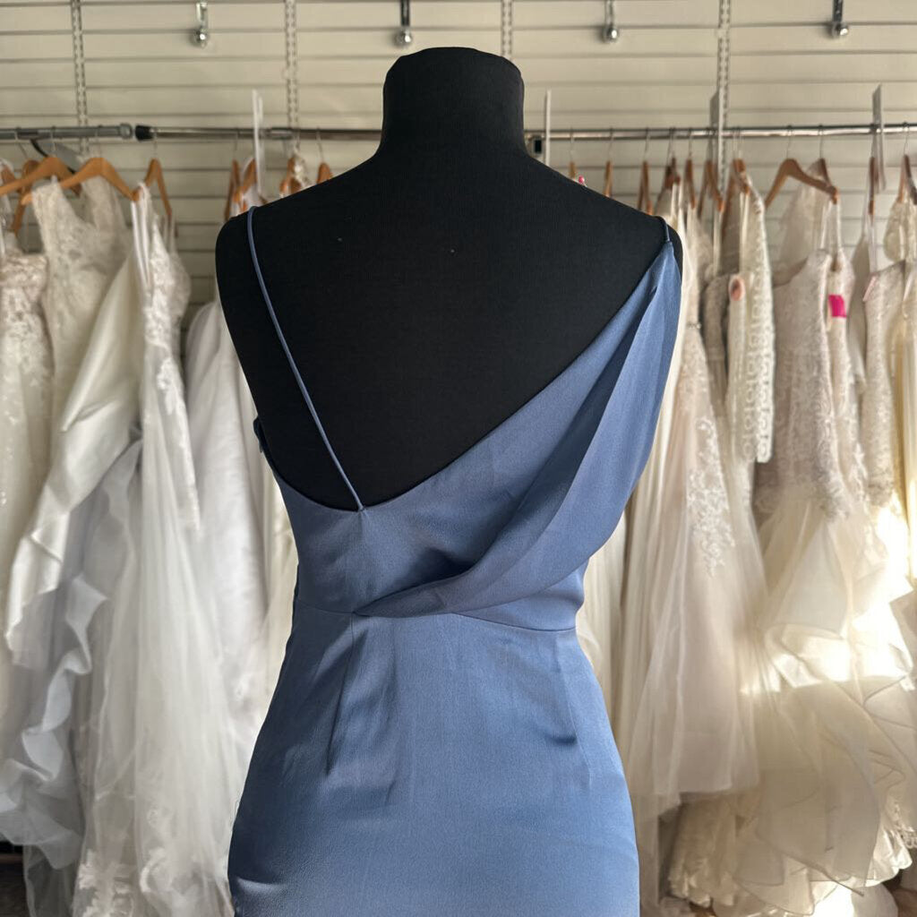 Keepsake Dusty Blue Evening Dress XS