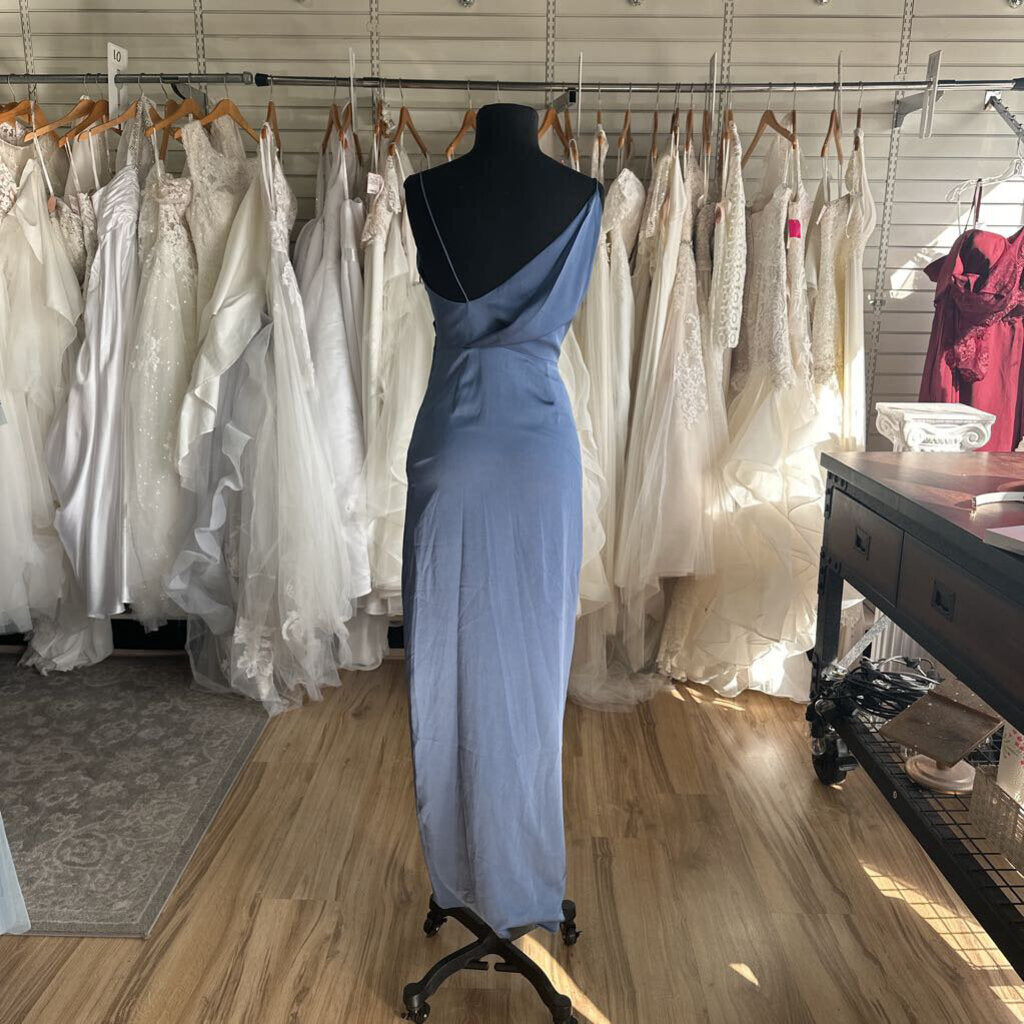 Keepsake Dusty Blue Evening Dress XS
