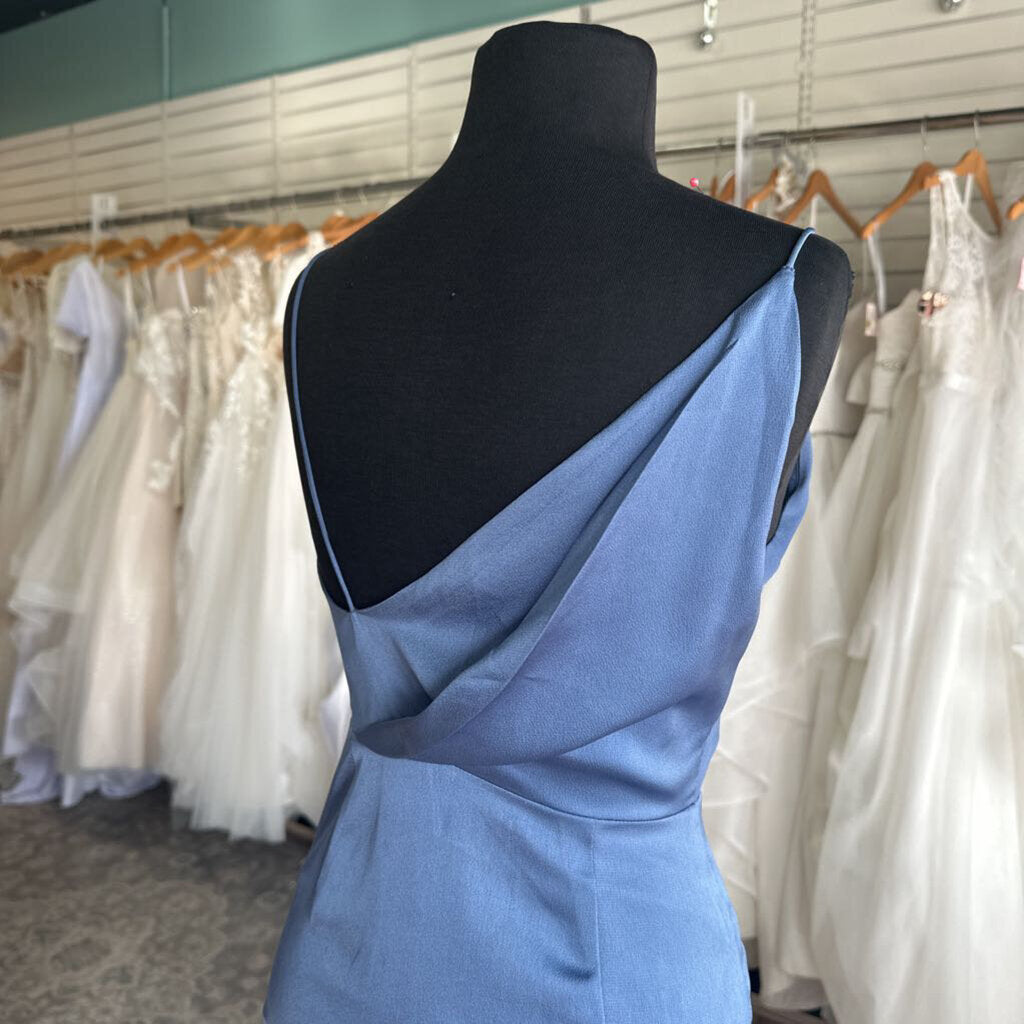 Keepsake Dusty Blue Evening Dress XS