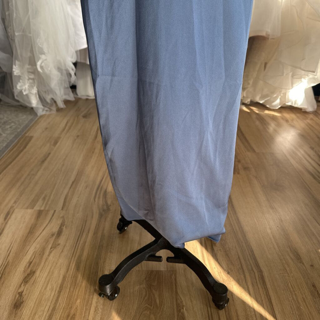 Keepsake Dusty Blue Evening Dress XS