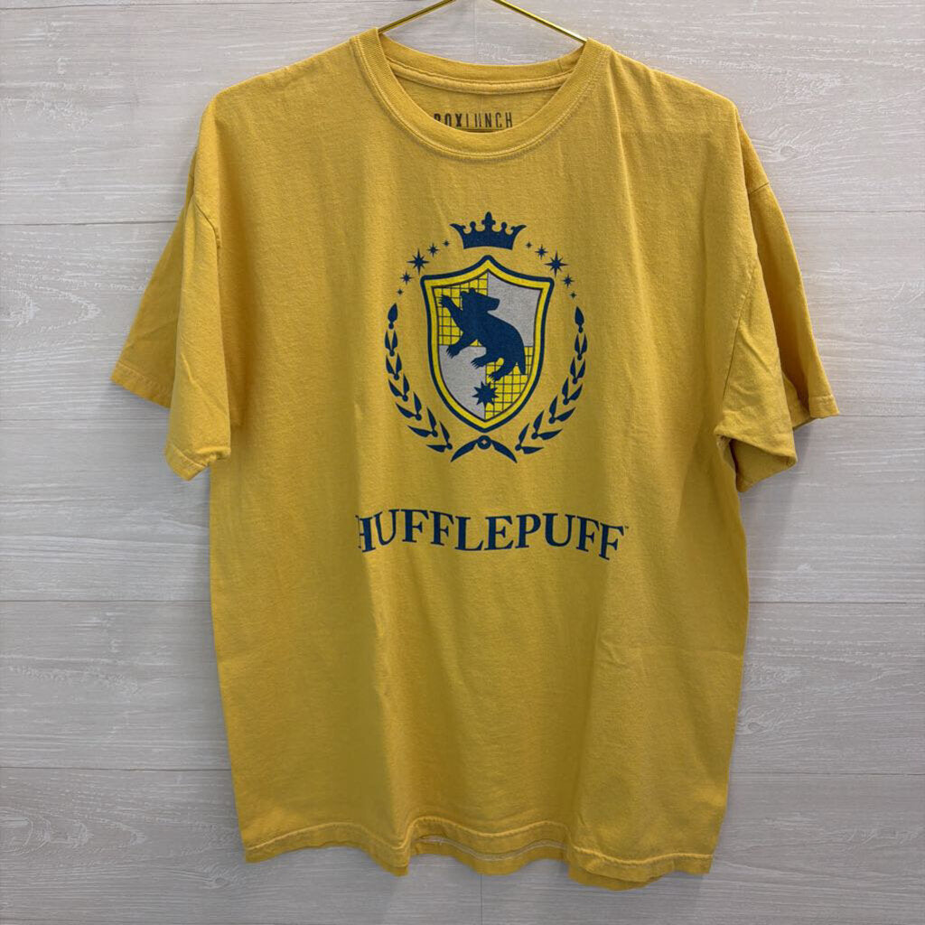 Hufflepuff Yellow Graphic Tee Large