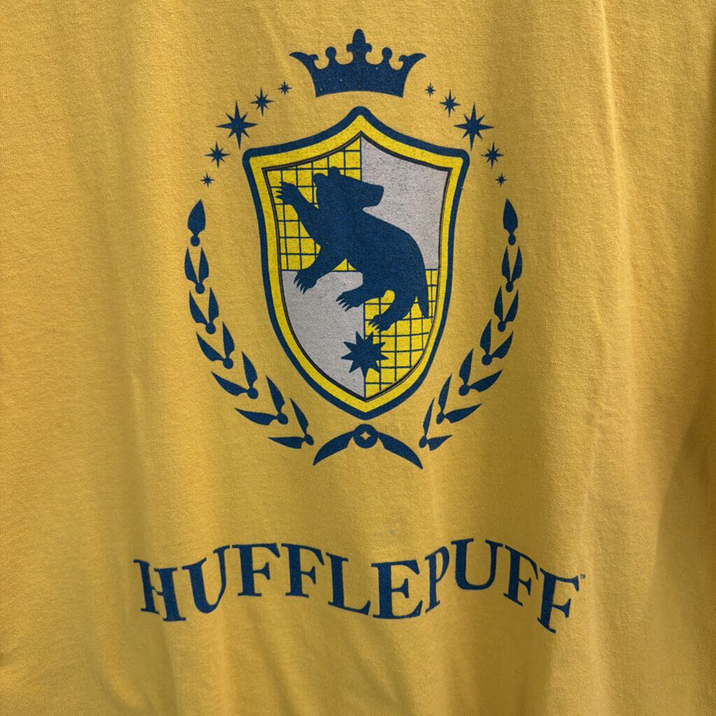 Hufflepuff Yellow Graphic Tee Large
