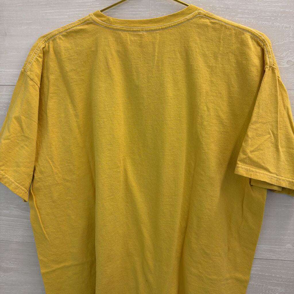 Hufflepuff Yellow Graphic Tee Large