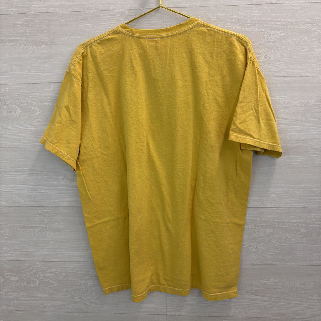 Hufflepuff Yellow Graphic Tee Large