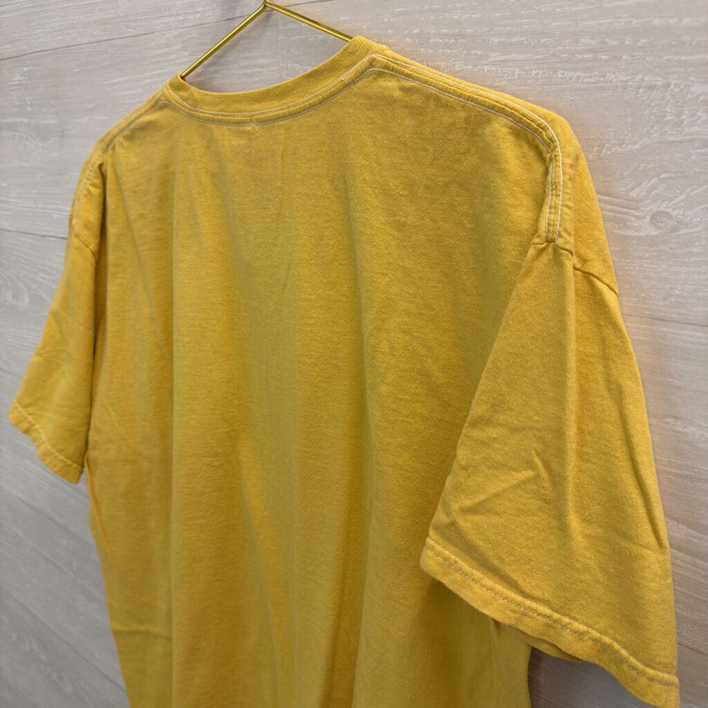 Hufflepuff Yellow Graphic Tee Large