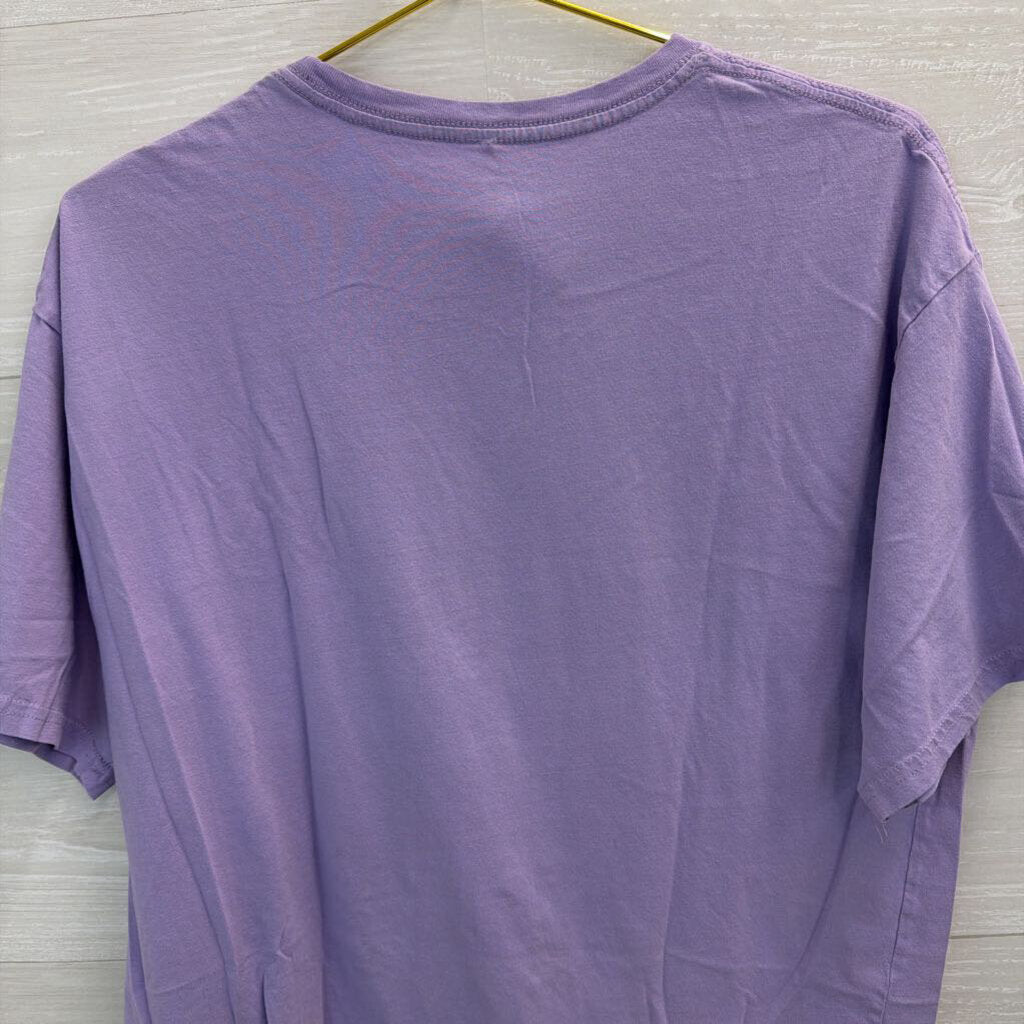 Nirvana Purple Graphic Tee Large